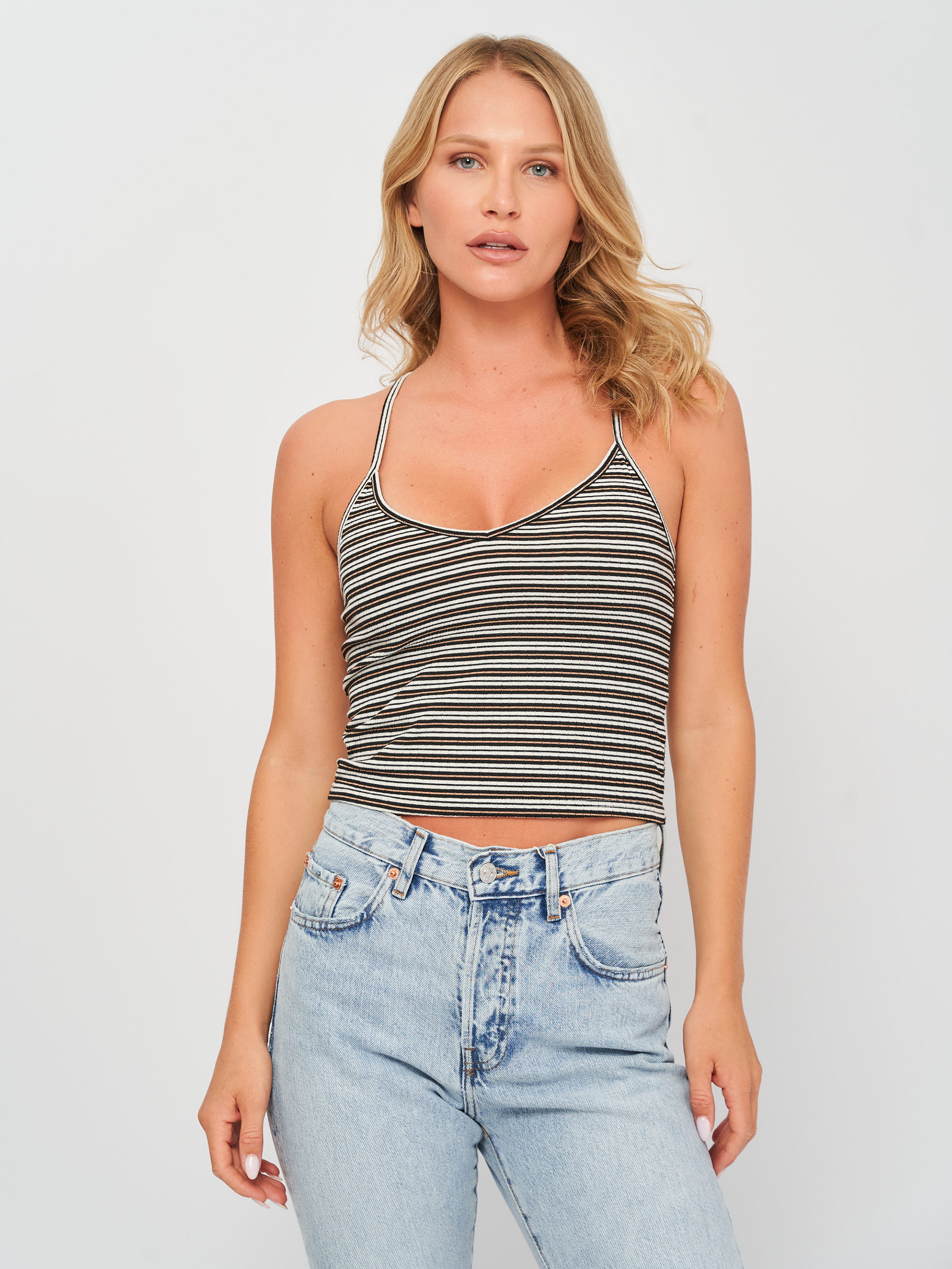 

Топ Pull & Bear 9237/341/800  Белый, Топ Pull & Bear 9237/341/800 L Белый