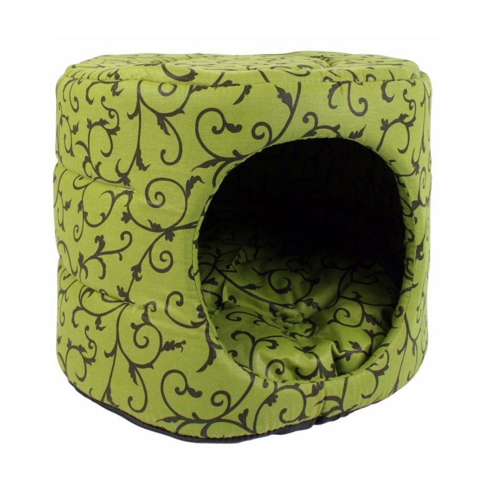 

Домик Collar Теремок для кошек и собак норка 40 x 35 см Зеленый (BGL-WD-3687)