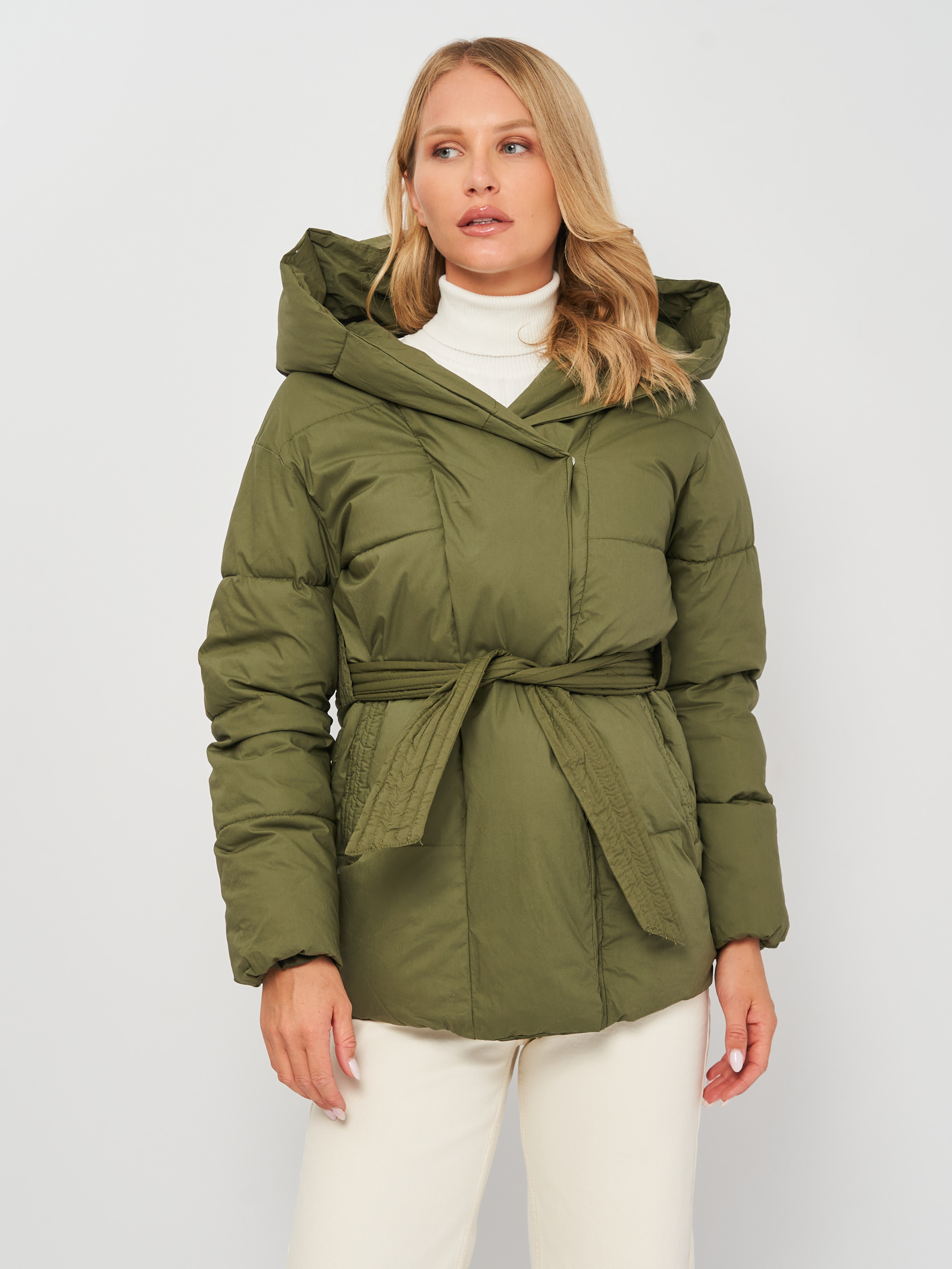 

Куртка Bershka 6422/551/505 XS Оливковая