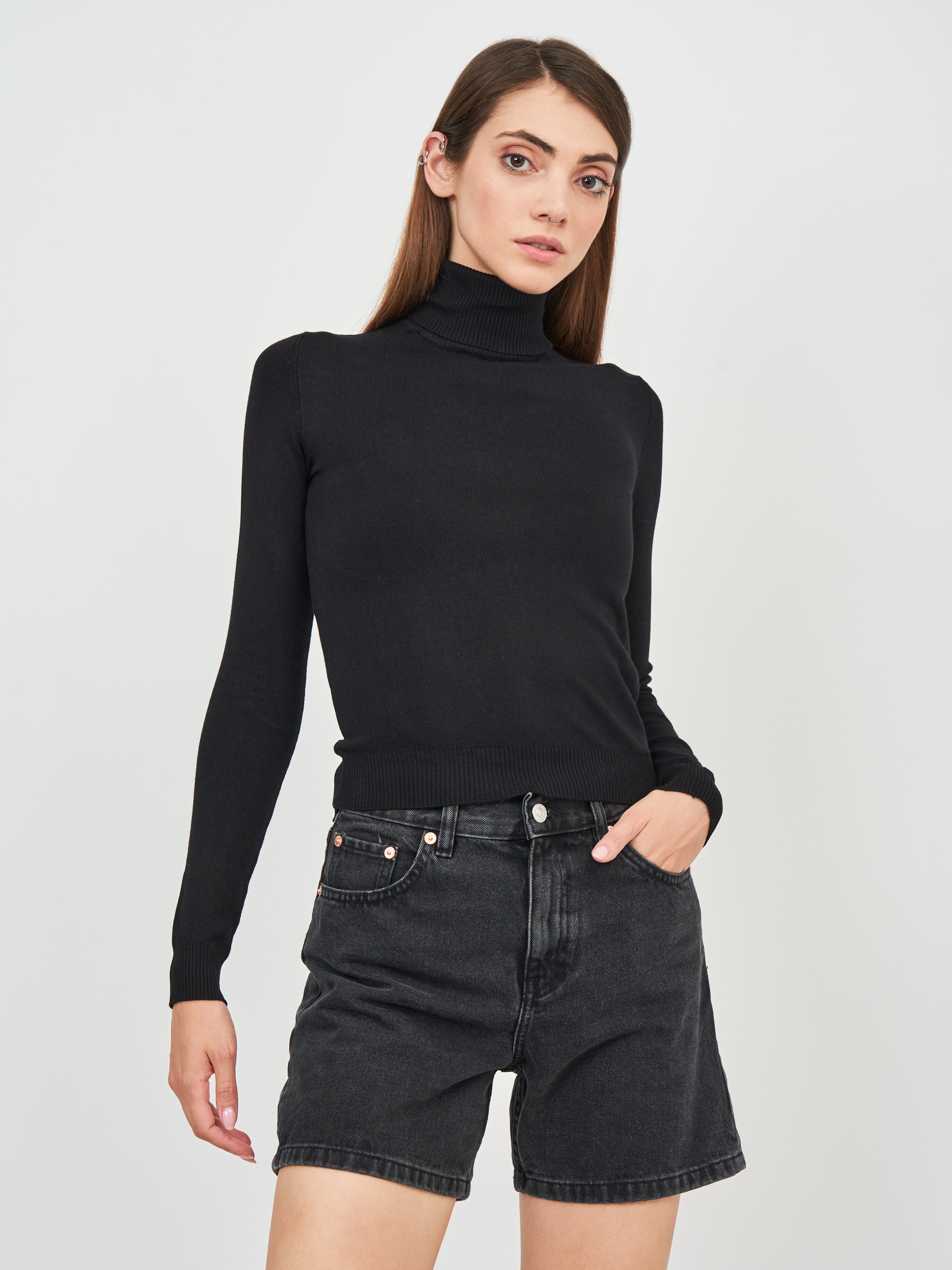 

Гольф Bershka 6910/555/800 L Черный