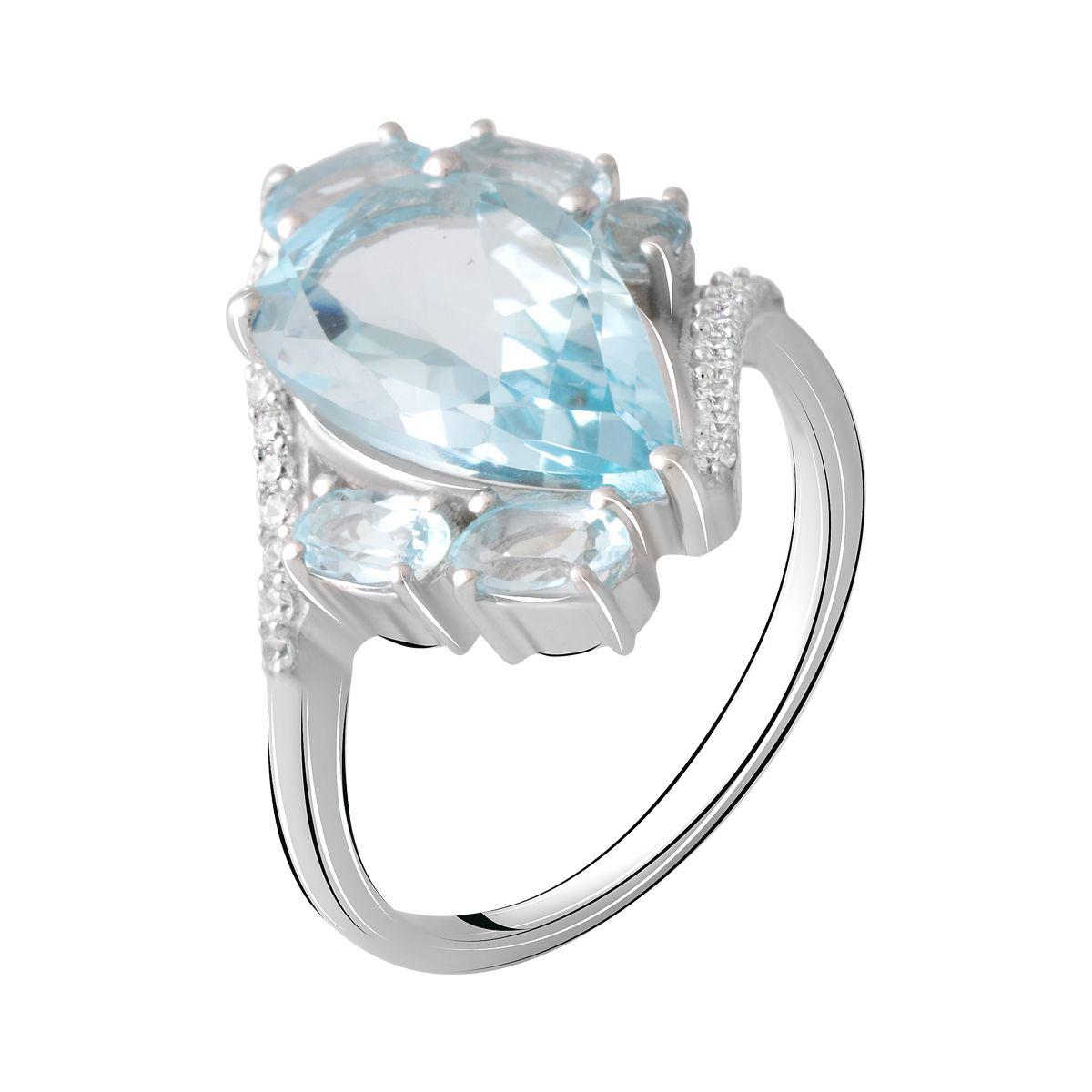 

Серебряное кольцо SilverAlex с натуральным топазом 2.621ct 17.5 размер