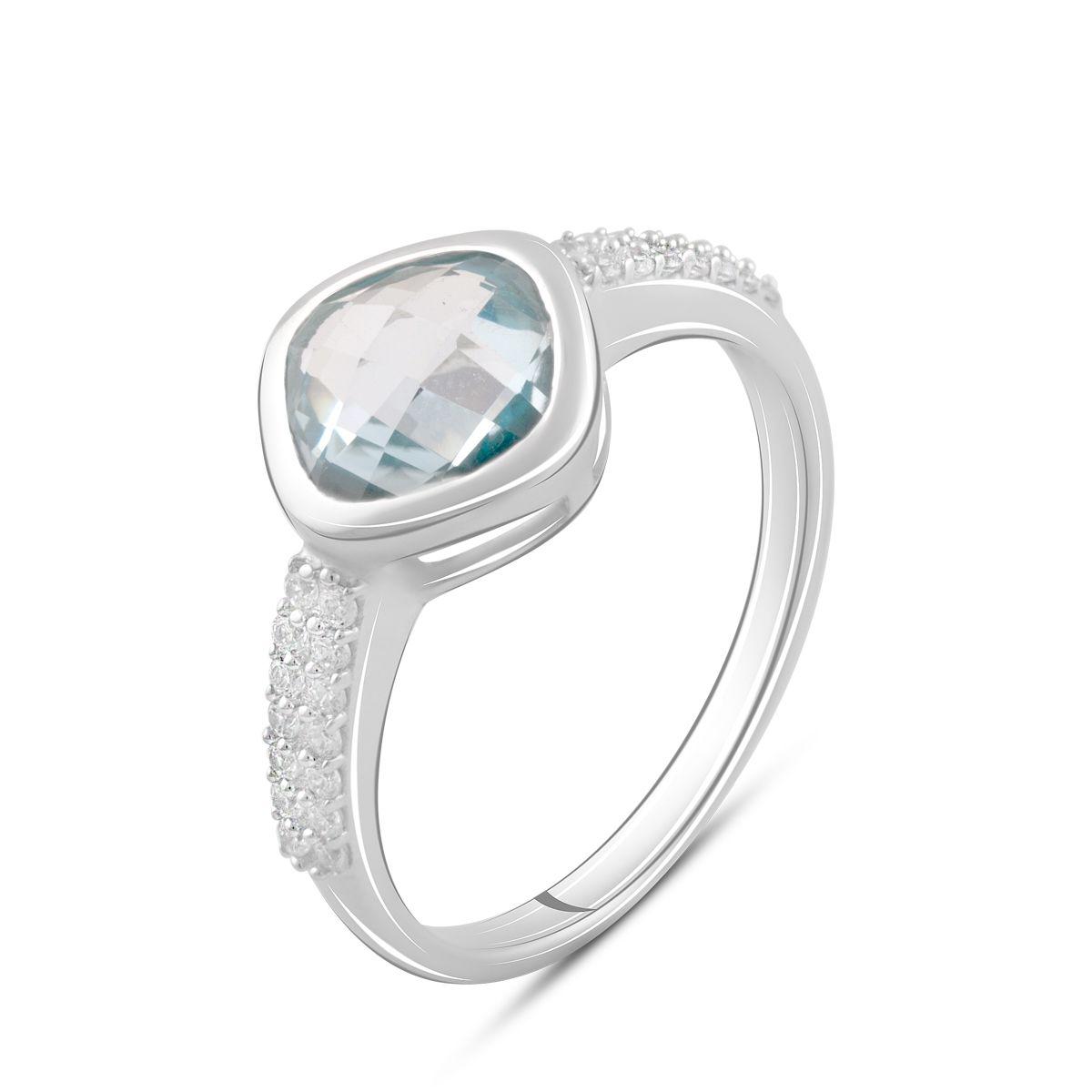 

Серебряное кольцо SilverAlex с натуральным топазом 2.413ct 17 размер