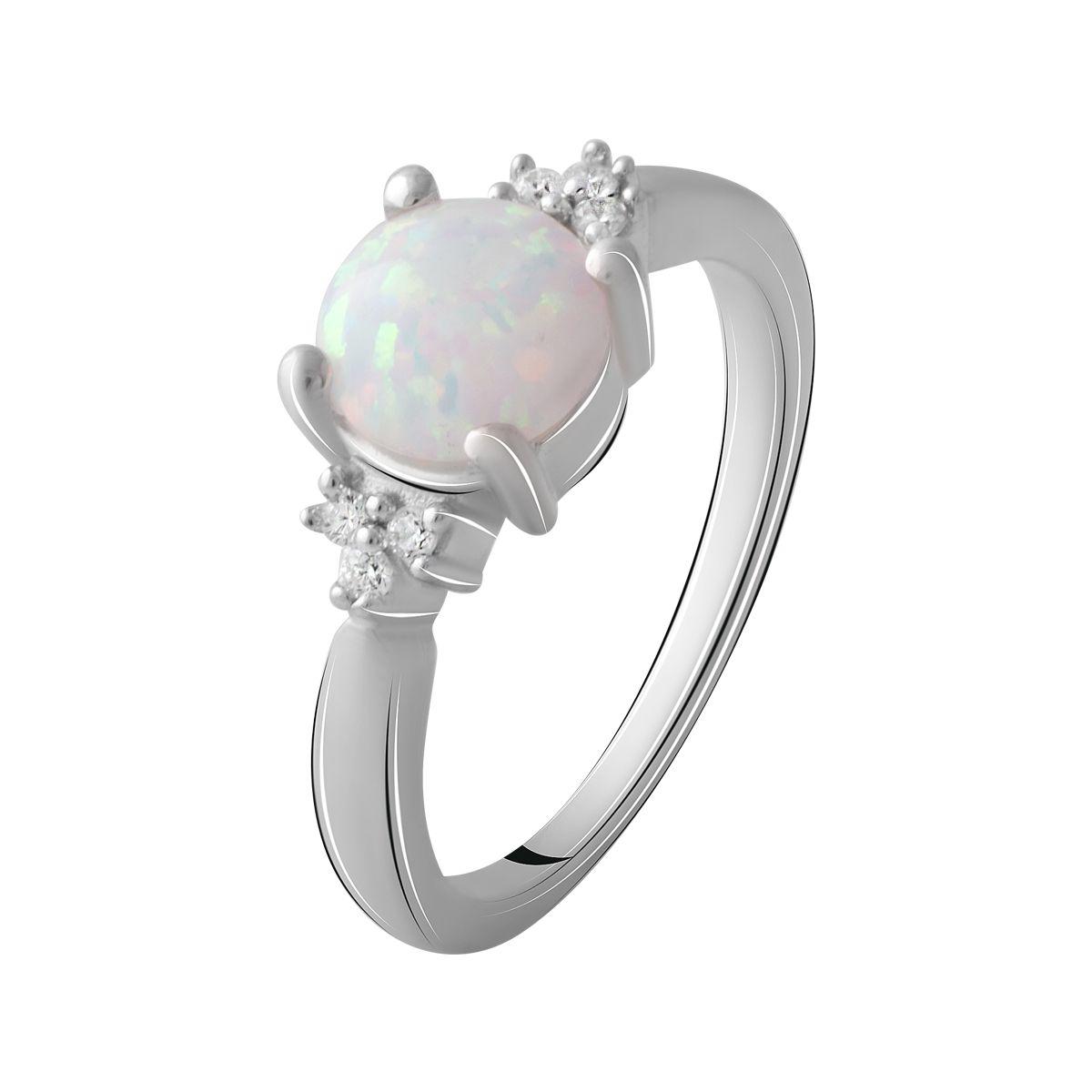 

Серебряное кольцо SilverAlex с опалом 0.725ct 17 размер