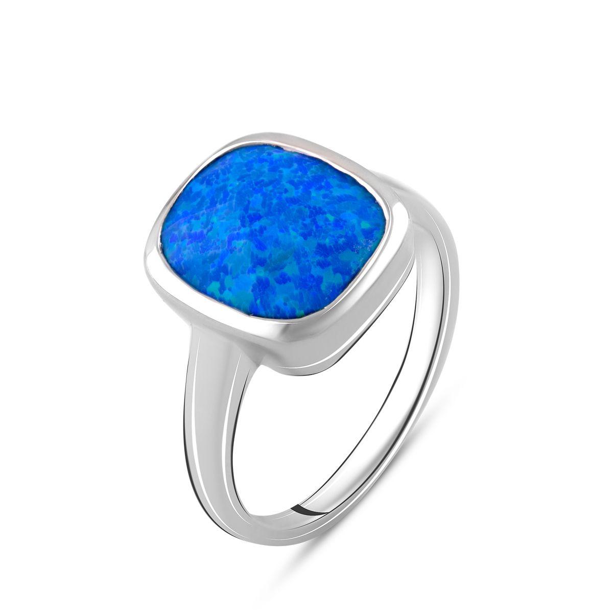 

Серебряное кольцо SilverAlex с опалом 2.128ct 17 размер