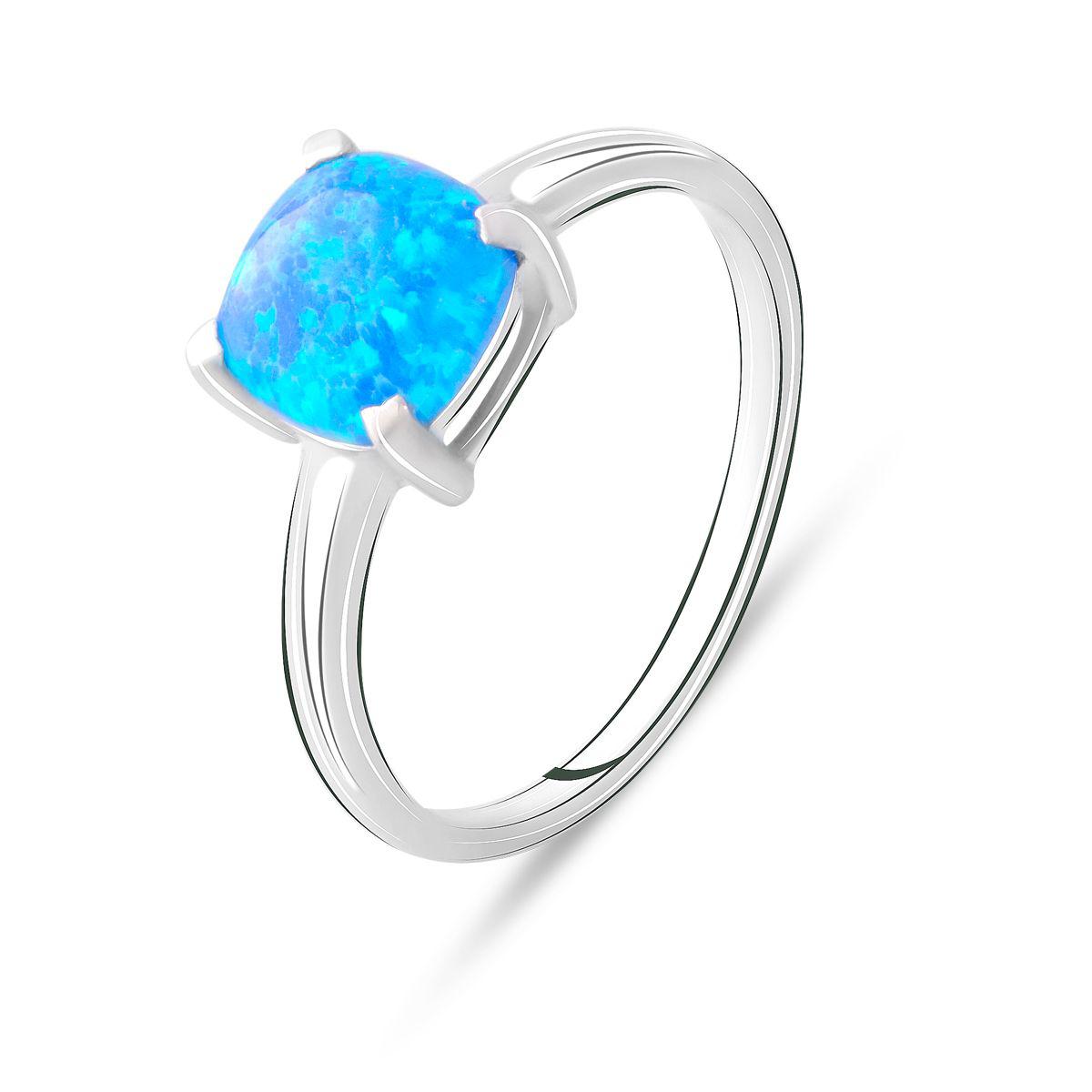 

Серебряное кольцо SilverAlex с опалом 0.922ct 17 размер