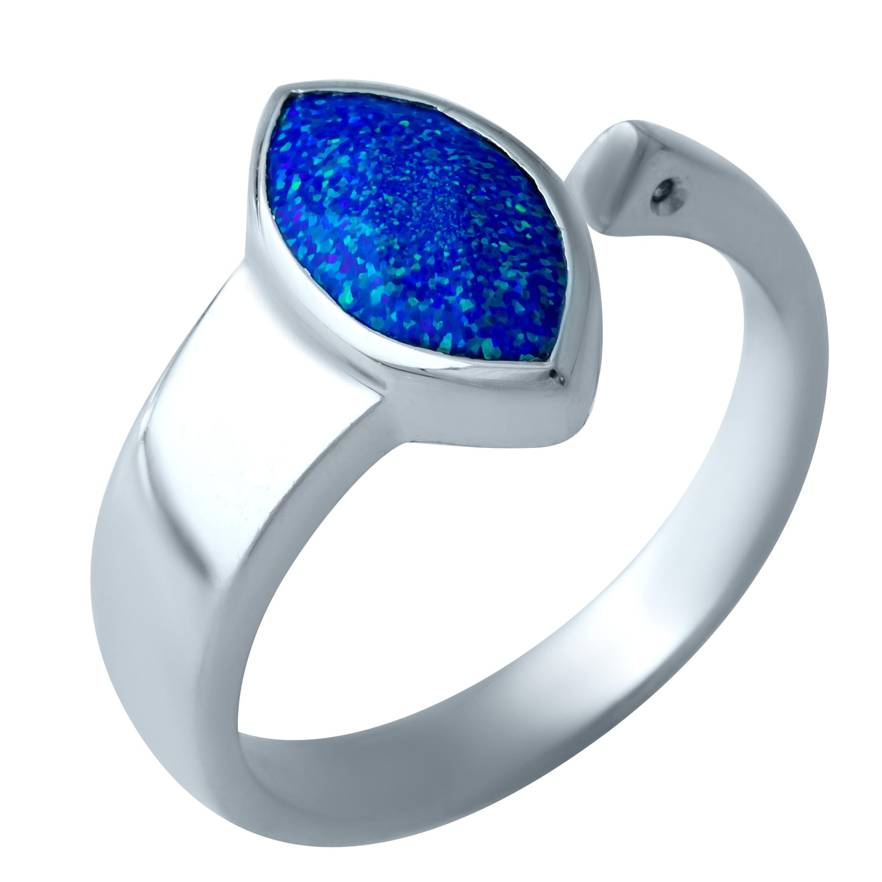 

Серебряное кольцо SilverAlex с опалом 0.73ct 18.5 размер