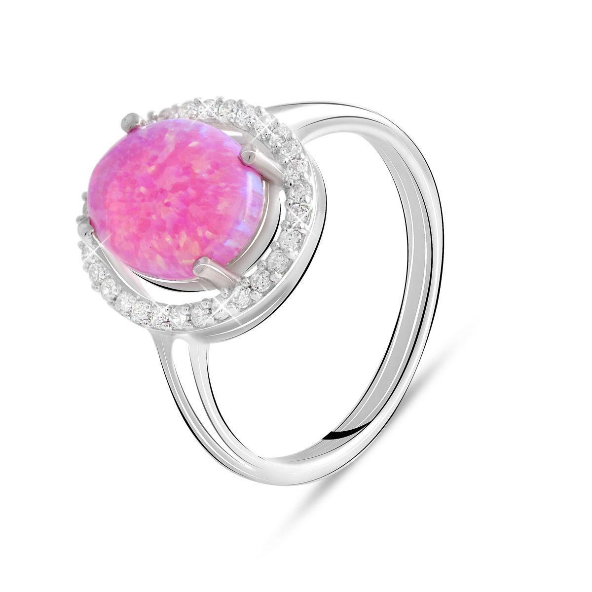 

Серебряное кольцо SilverAlex с опалом 1.442ct 18.5 размер