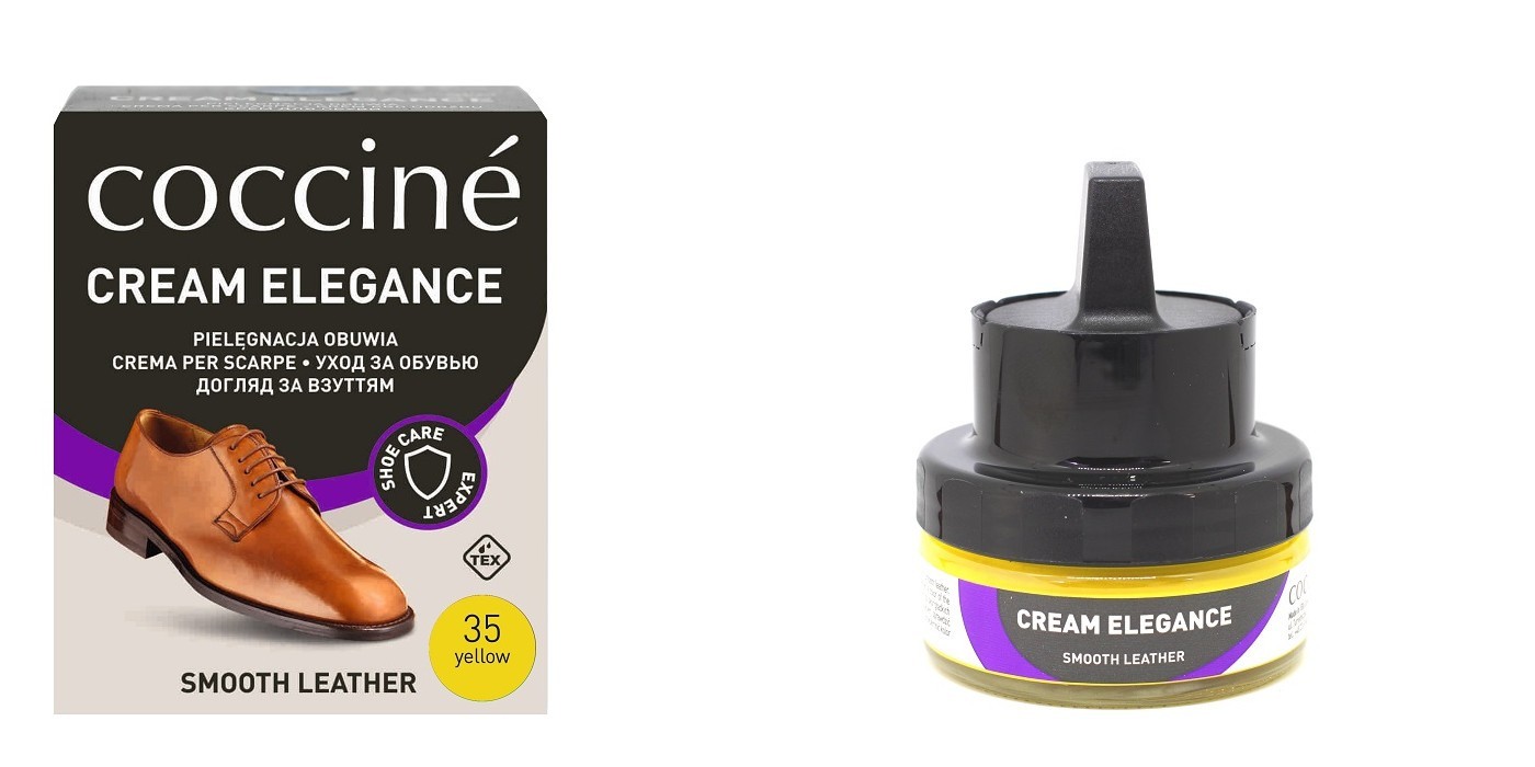 

Крем в банці + губка COCCINE 50ml YELLOW