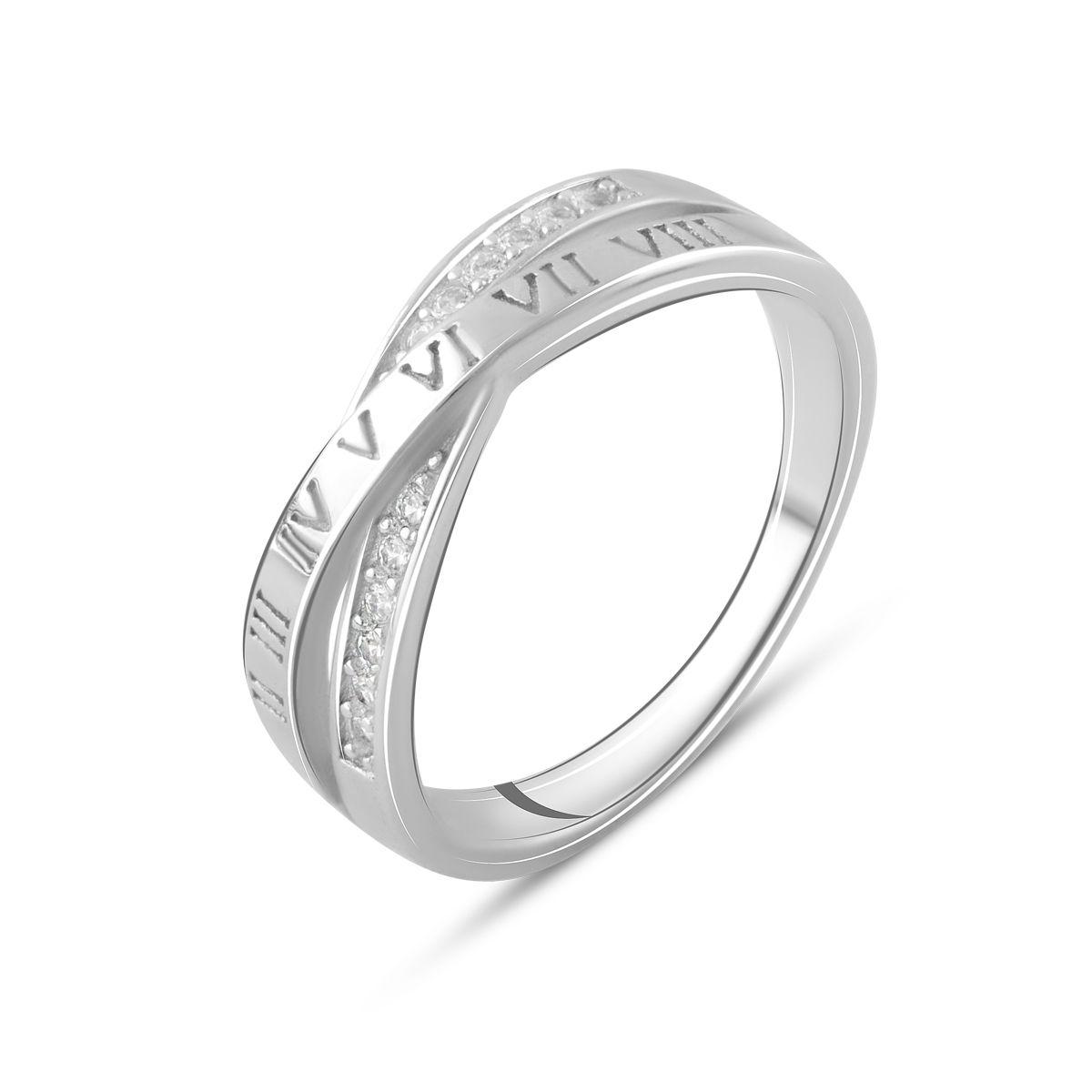 

Серебряное кольцо SilverAlex с фианитами 17 размер