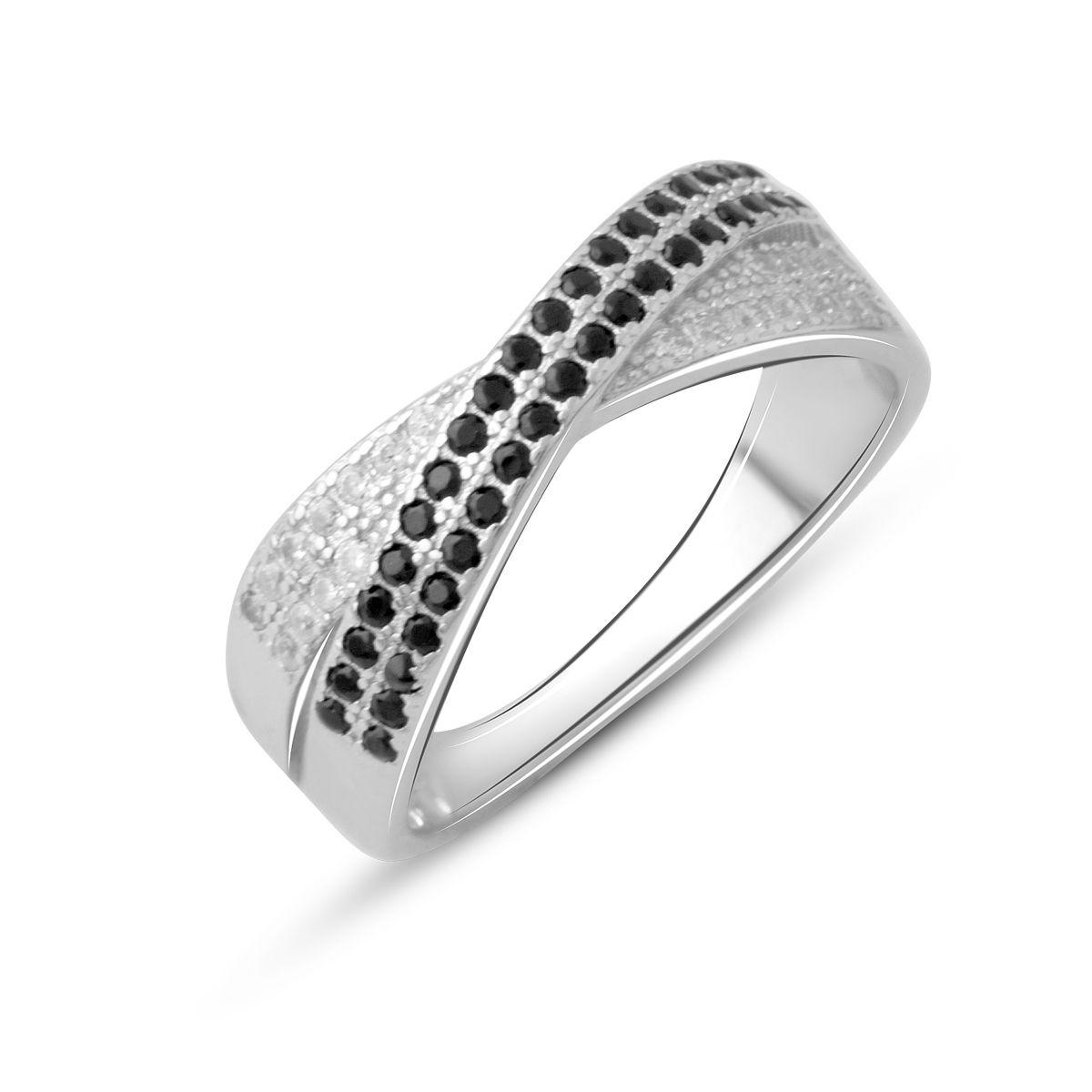 

Серебряное кольцо SilverAlex с фианитами 18 размер (2081753-18)