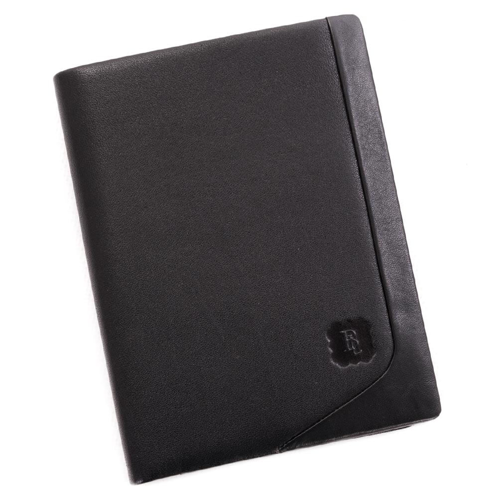 

Обложка для автодокументов с паспортом кожаная черная Buono (02-4896 black)