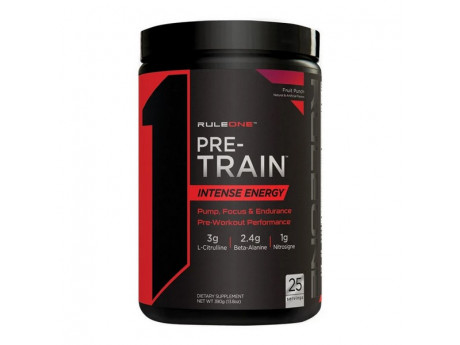 

Предтренировочные комплексы R1 Rule One Pre Train 2.0 (390 грамм) Вкус Арбуз