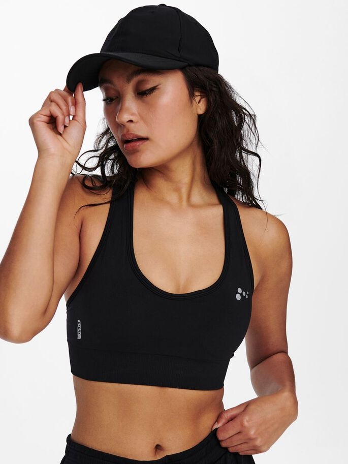 

Бесшовный спортивный бюстгальтер Only Play ONPDAISY SEAMLESS SPORTS BRA - NOOS  Черный 15101974 Black, Бесшовный спортивный бюстгальтер Only Play ONPDAISY SEAMLESS SPORTS BRA - NOOS S Черный 15101974 Black