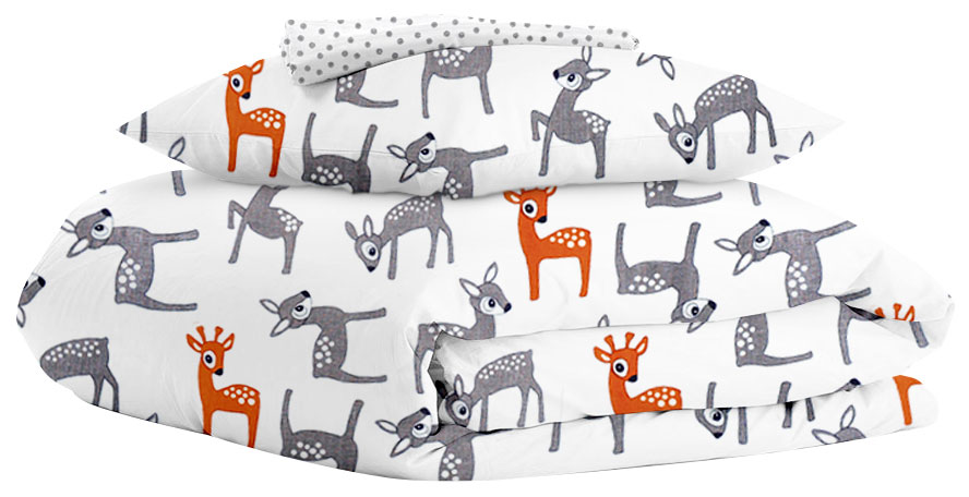 

Комплект постельного белья Cosas Bambi Grey Blots 155х215 см