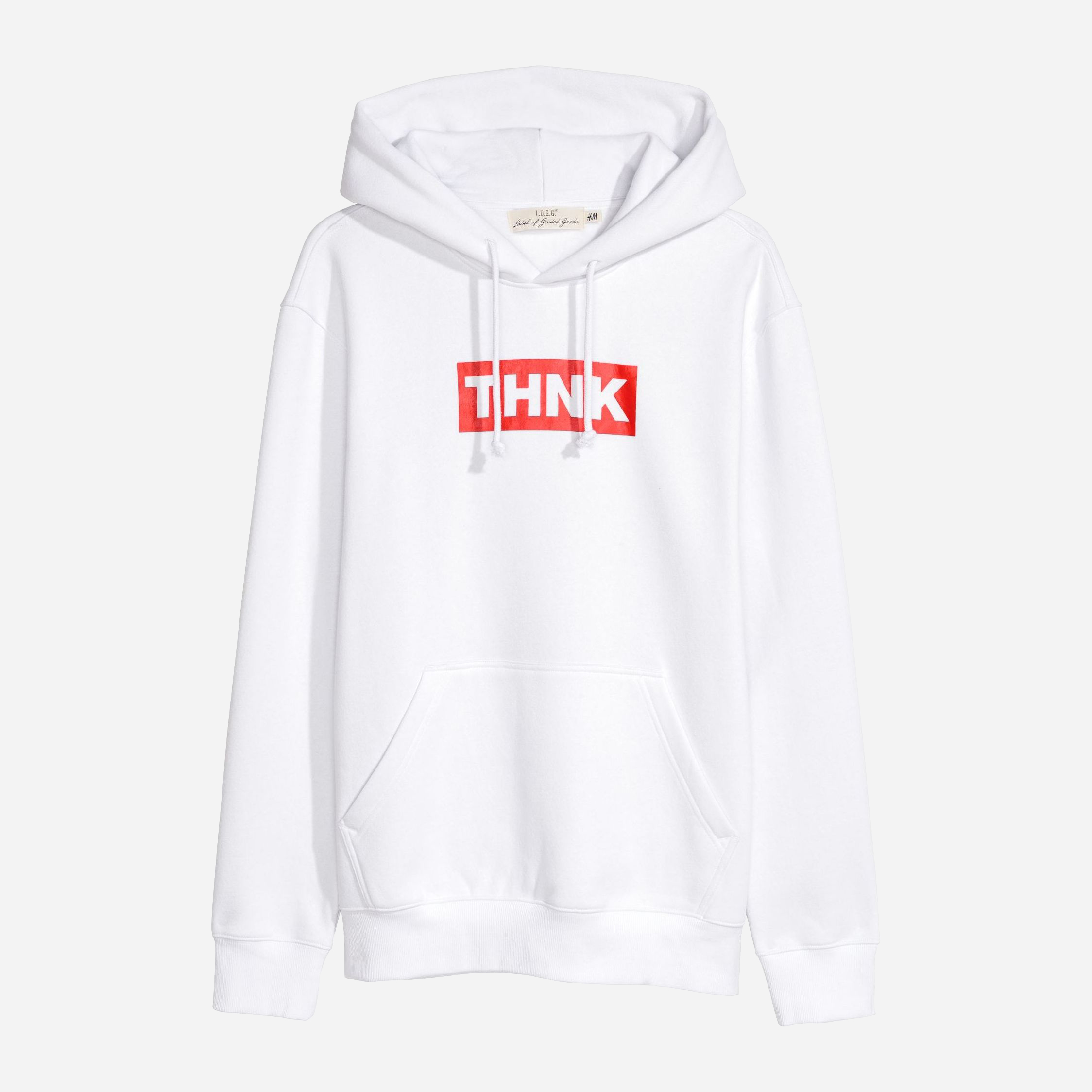 

Худи H&M 5103986Twtr M Белое