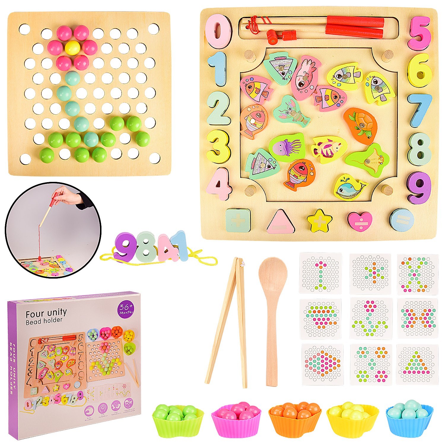 

Развивающая игрушка Деревянная игрушка Мозаика METR+ 2711