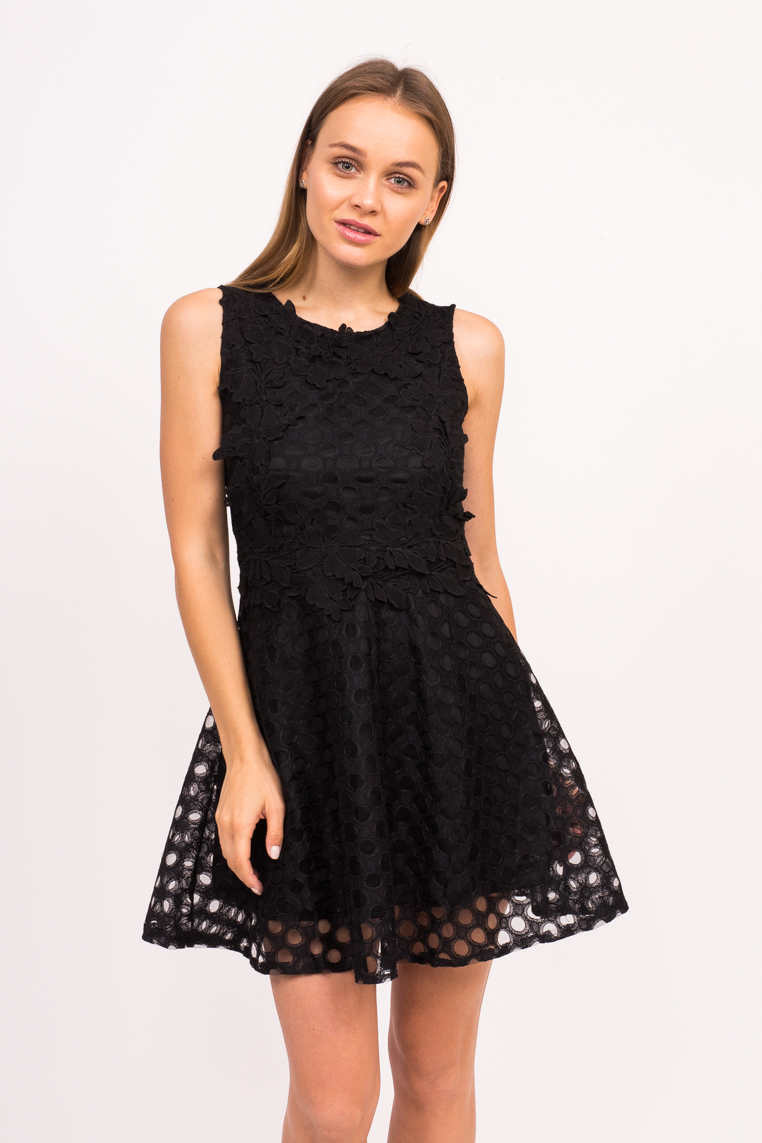 

Короткое летнее платье LUREX - черный цвет, L ( 1008460907)