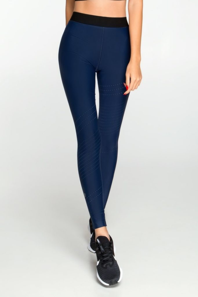 

Леггинсы Designed for Fitness Pixelation Navy M синие