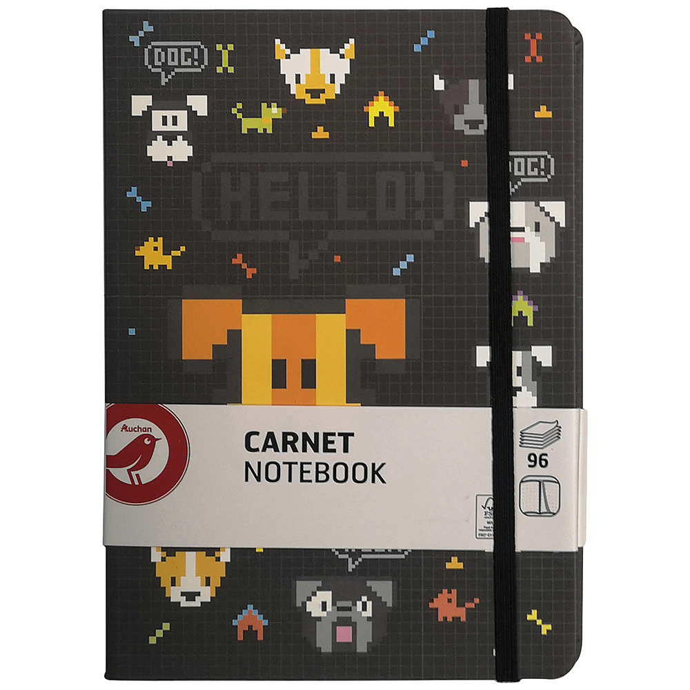 

Блокнот Auchan CATS AND DOGS А5, 96 листов, в ассортименте