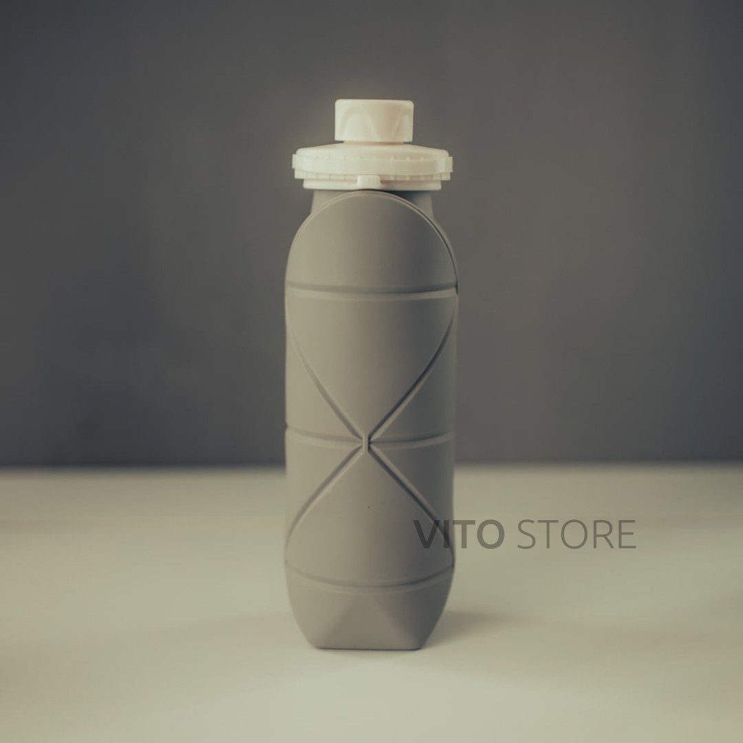 

Пляшка для води Flexy Eco Bottle™ 600 мл Серая