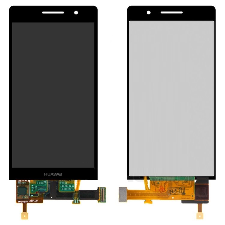 

Дисплей для Huawei Ascend P6-U06 с сенсором черный original PRC