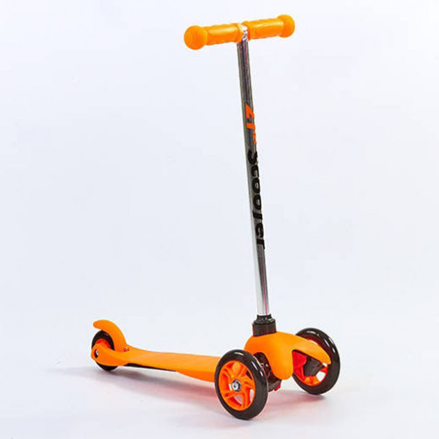 

Самокат с наклоном руля Scooter оранжевый C-4304