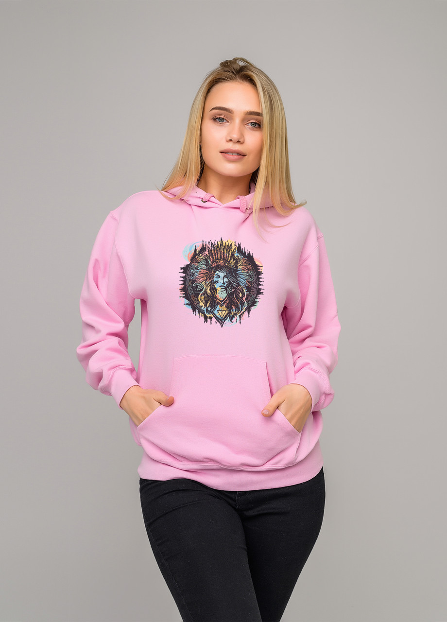 

Толстовка розовая LOYS Women, Толстовка розовая LOYS Women S