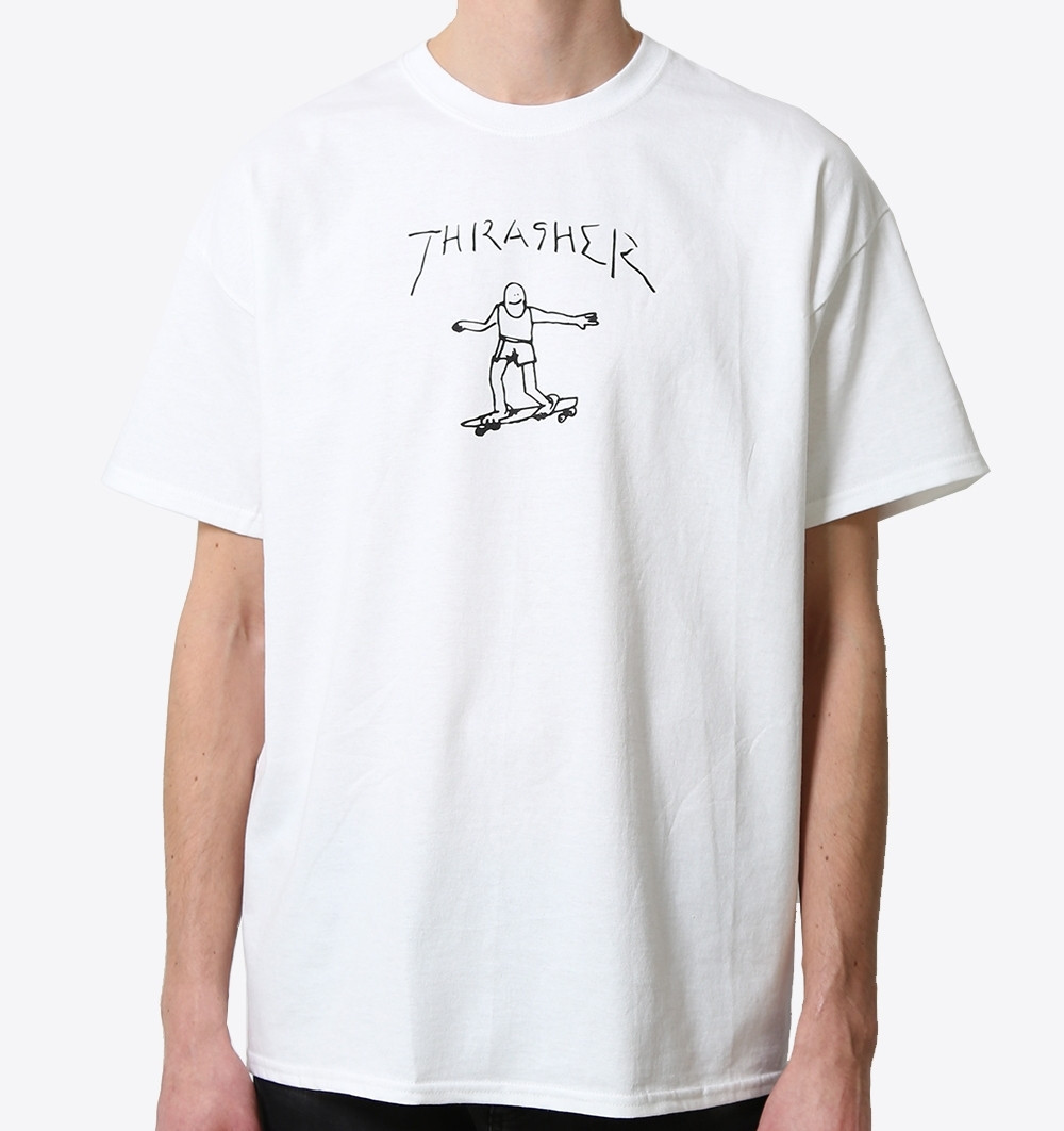 

Футболка белая LOYS Thrasher Flame Gonz, Футболка белая LOYS Thrasher Flame Gonz S