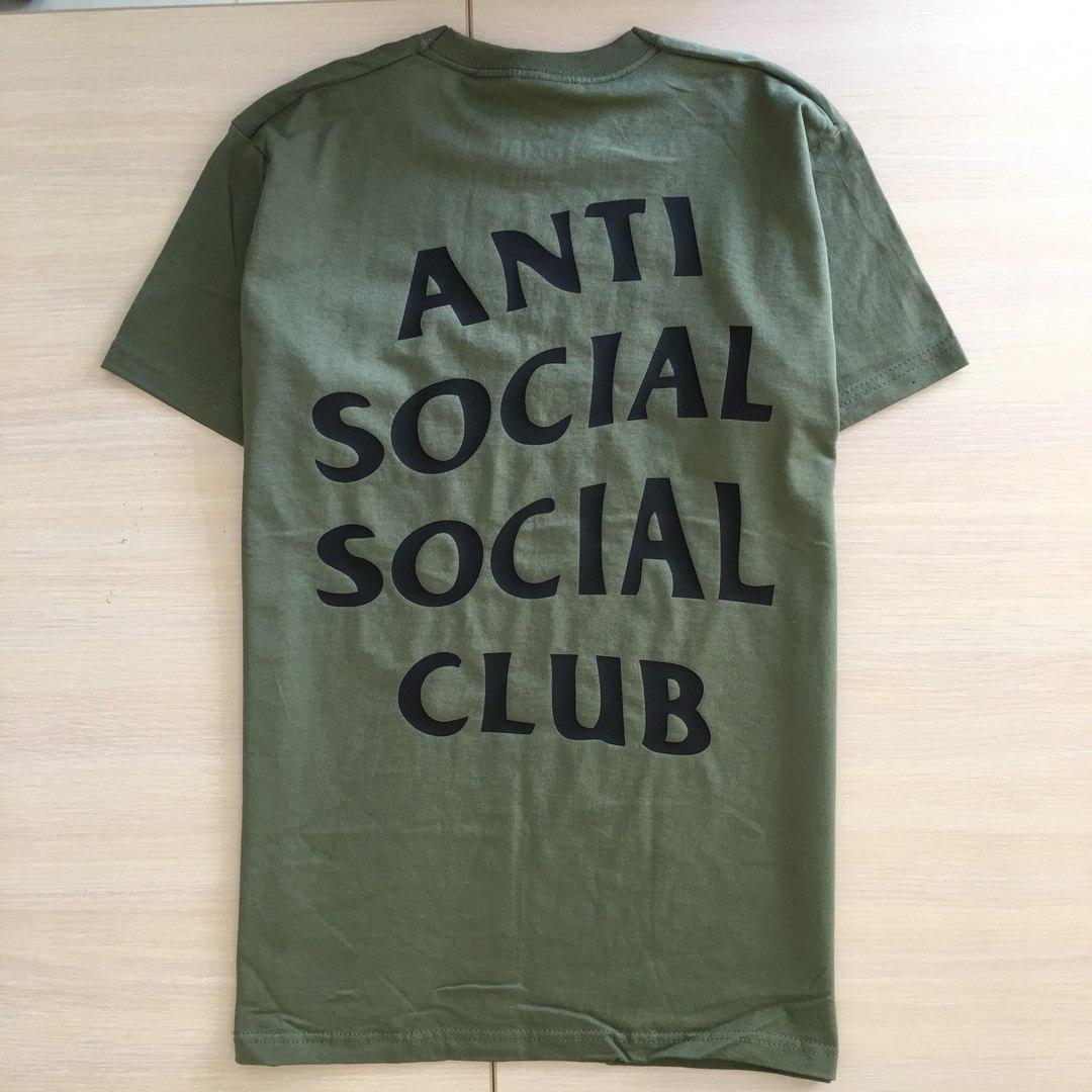 

Футболка тёмно зелёная LOYS Anti Social Social Club ASSC, Футболка тёмно зелёная LOYS Anti Social Social Club ASSC S
