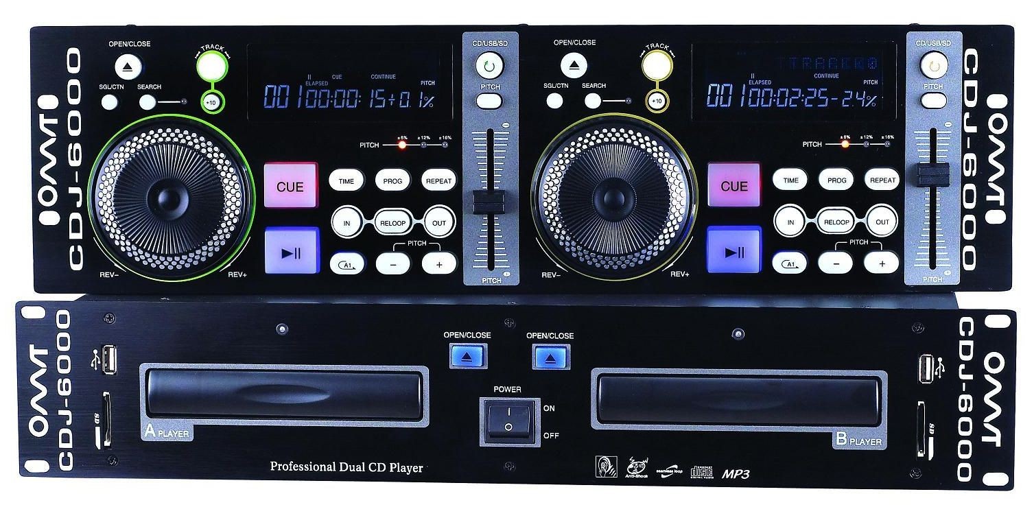 

Проигрыватель MP3/USB/SD Omt CDJ6000 (1714)