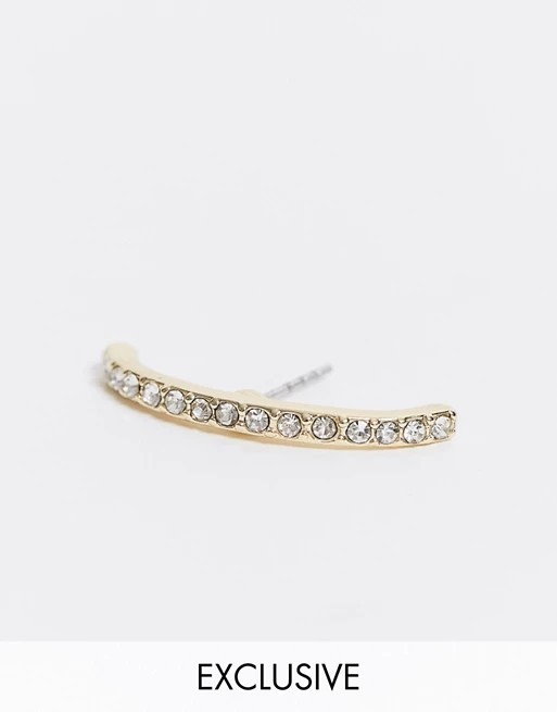 

Серьги Asos золотой 3326780401351