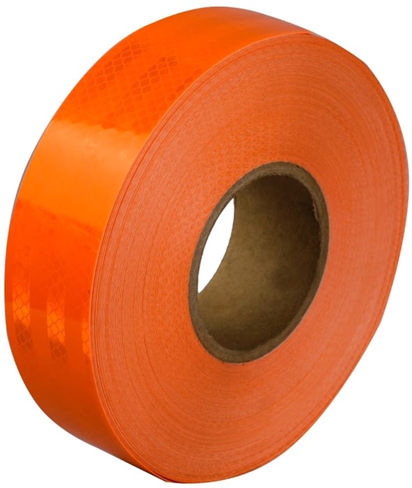 

Сигнальная лента Heskins Рефлективная микропризматическая 50 мм х 40.7 м Оранжевая (H6612O50)