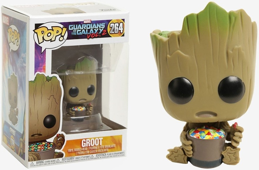 

Funko POP! Marvel Стражи Галактики, том 2 Грут Конфетница 10 см