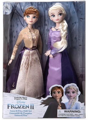 

Набор кукол Анна и Эльза Холодное сердце-2 Disney Store 27 см