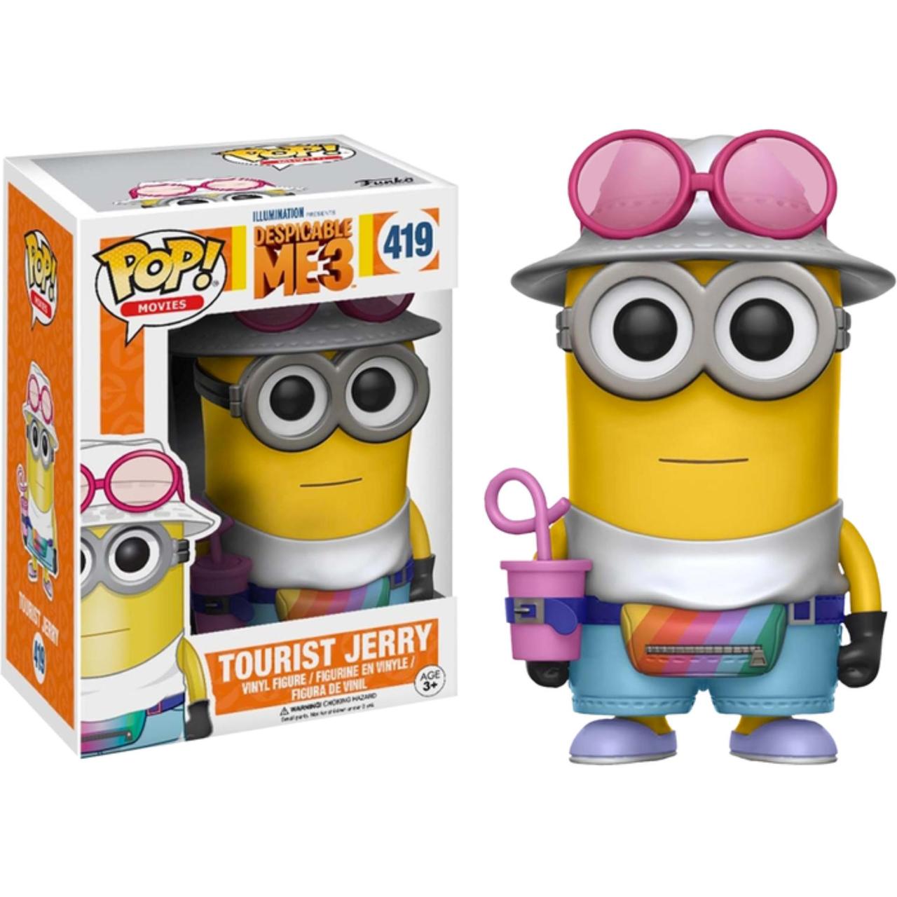 

Фигурка Funko Pop Фанко Поп Гадкий Я Турист Джерри Despicable Me Tourist Jerry 10 см