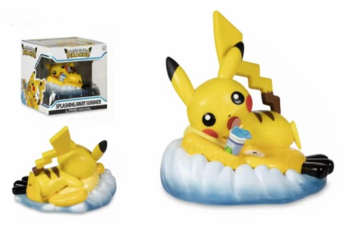 

День с Пикачу Pikachu фигурки от Funko Брызги летние 8 см ПВХ