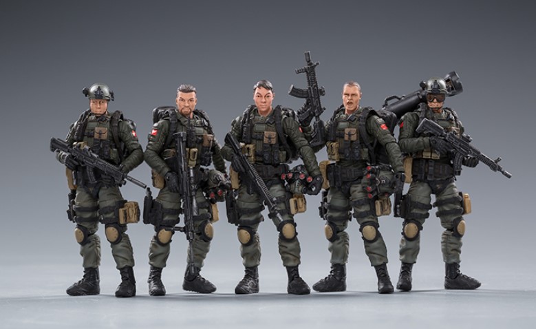 

JOYTOY подвижная модель военного солдата Dark Source 1:18 10,5 см