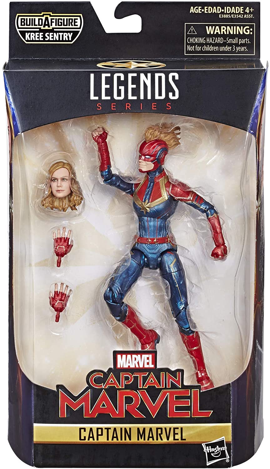 

Кэрол Денверс «Капитан Марвел» полноценная фигурка от Marvel Legends 16 см ПВХ