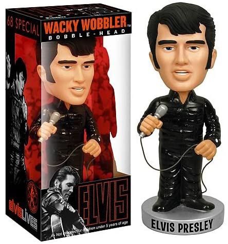 

Funko Элвис Пресли 1968 Wacky Wobbler Bobblehead 16 см ПВХ