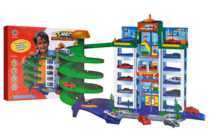 

Паркинг 6 уровней Страна игрушек 4 машинки в комплекте (мНас0922)