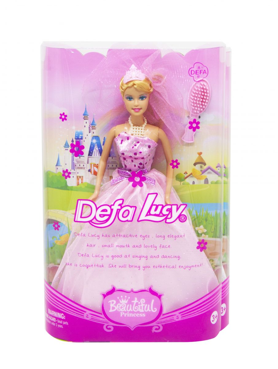 

Кукла Невеста в розовом DEFA (6091) (125883)
