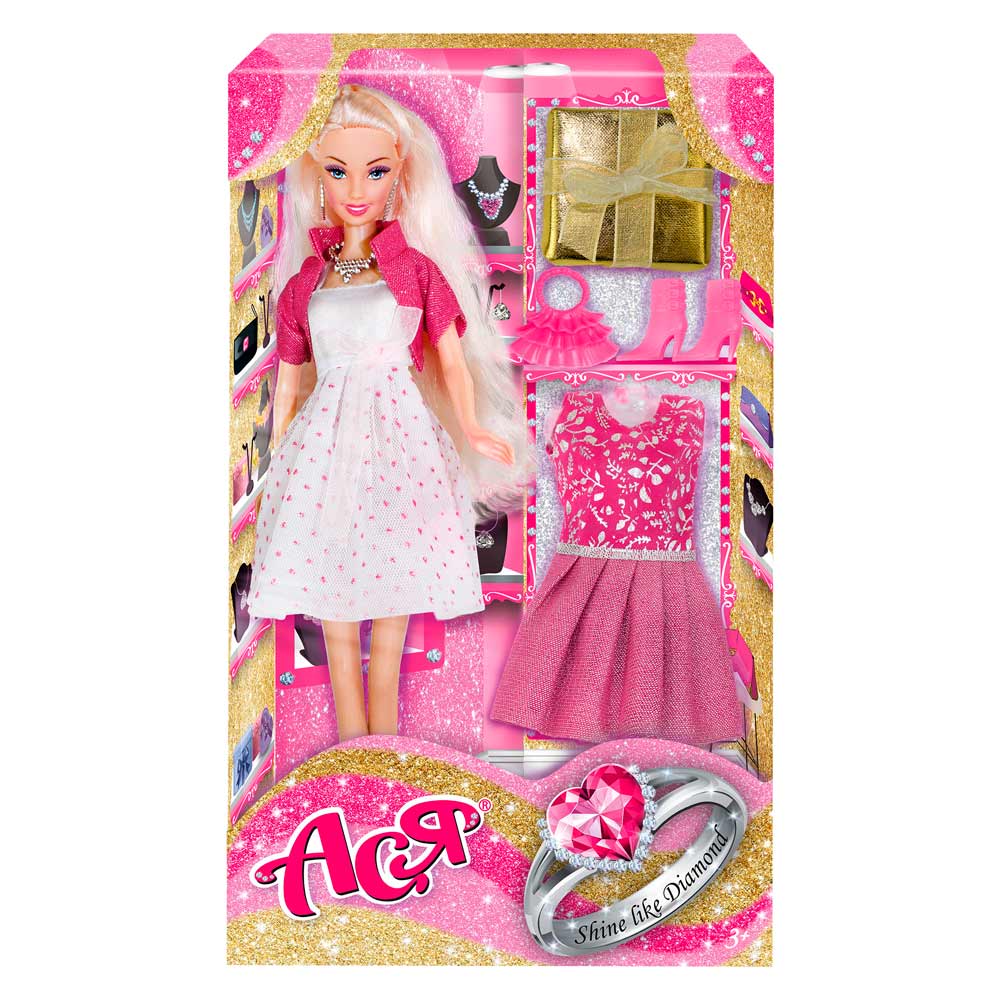 

Кукла Ася с аксессуарами MiC (35097) (119101)