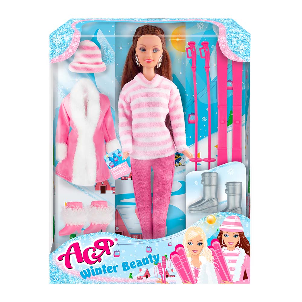 

Кукла Ася Winter Beauty с аксессуарами MiC (35130) (119116)
