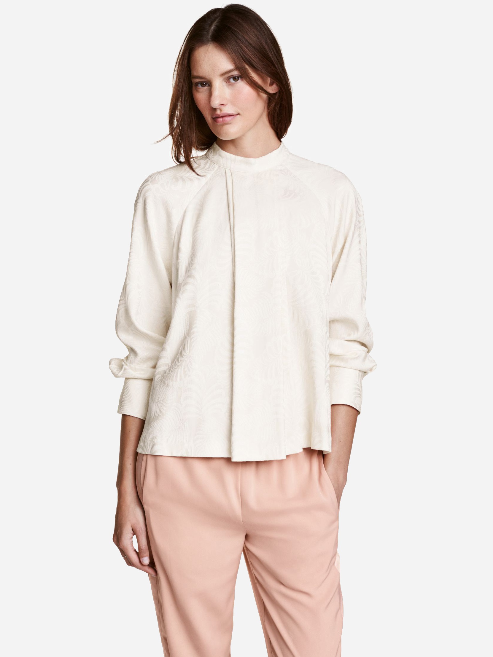 

Блузка H&M 8408160  Белая, Блузка H&M 8408160 42 Белая