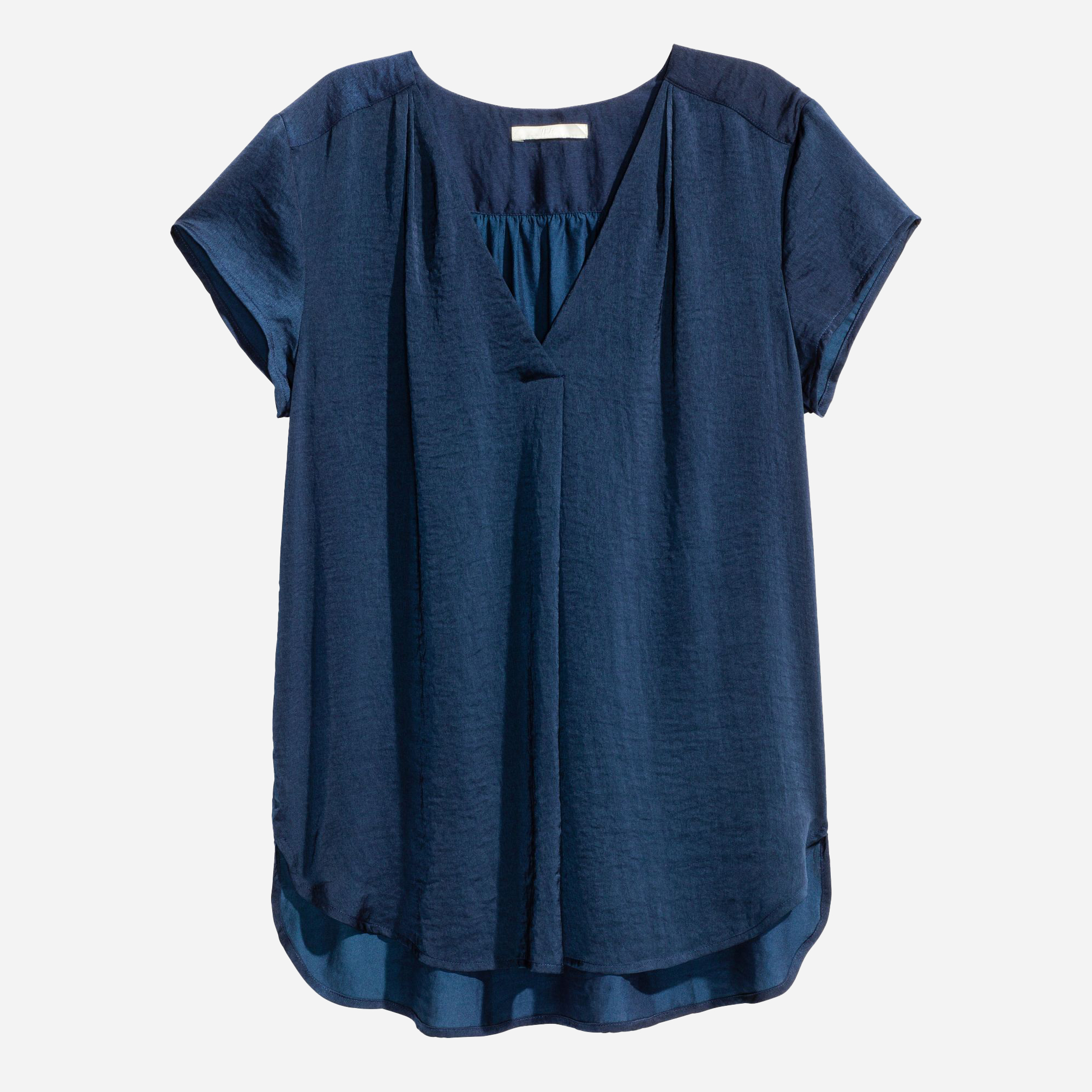 

Блузка H&M 4641178 44 Темно-синяя