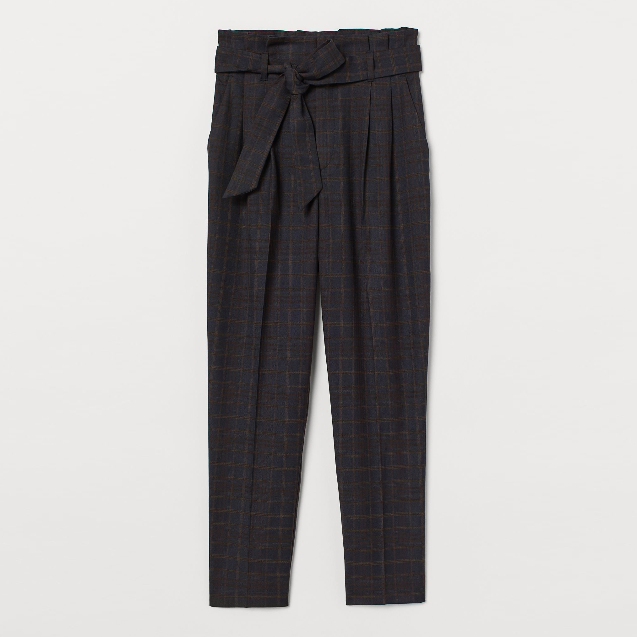 

Брюки H&M 4286632 36 Темно-синие