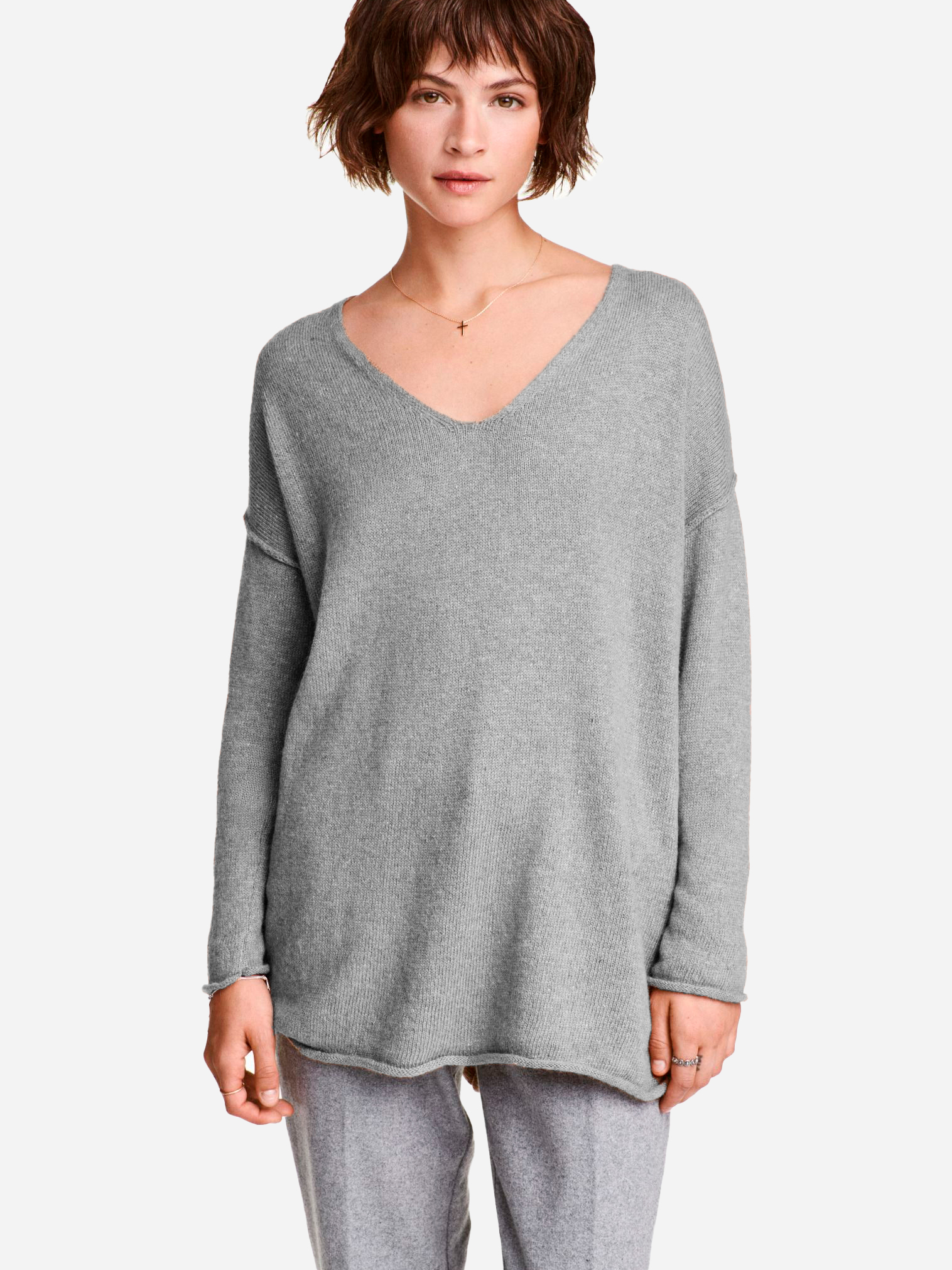 

Пуловер H&M 4973262 XS Серый