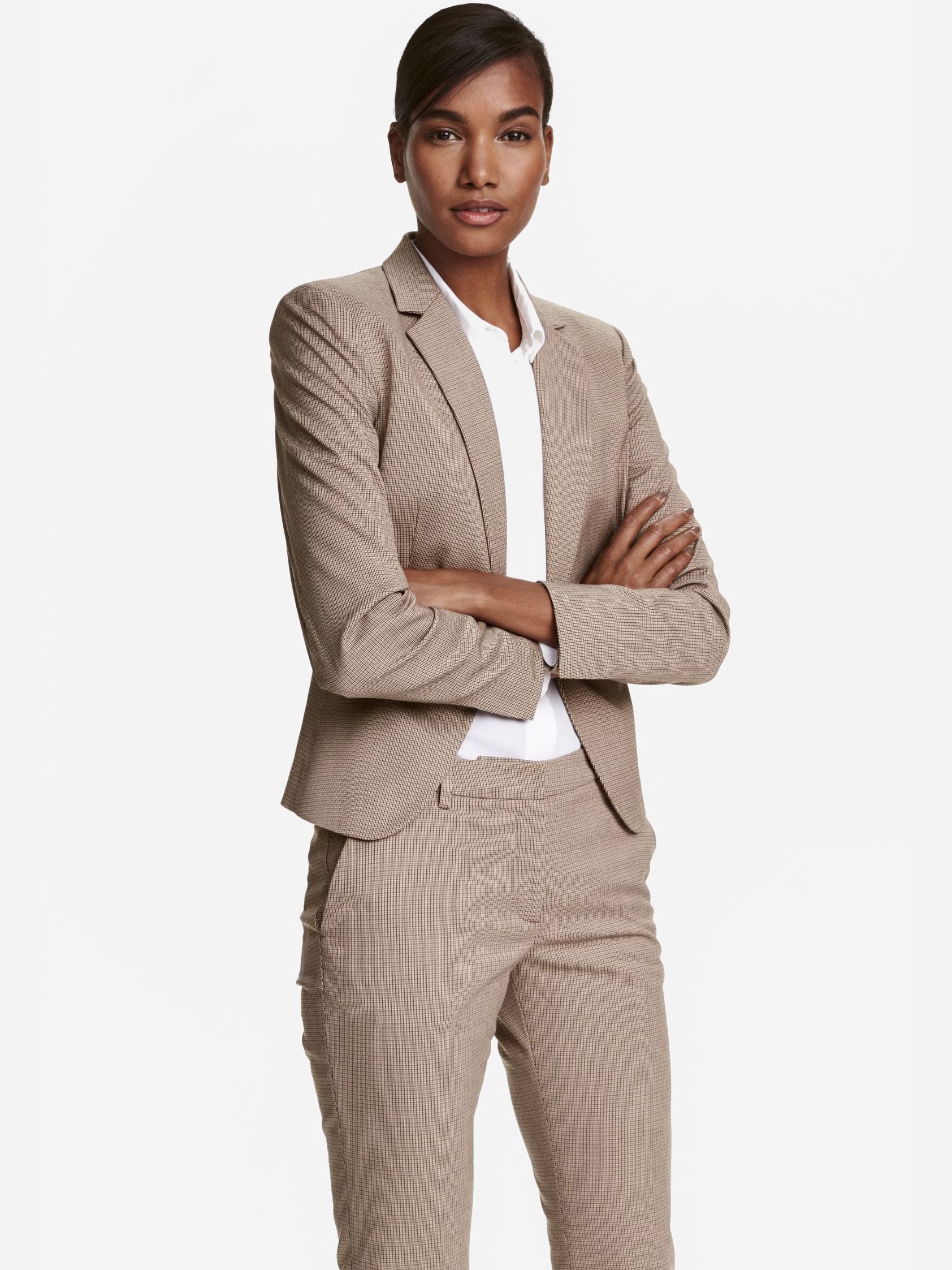 

Жакет H&M 7900741 44 Бежевый
