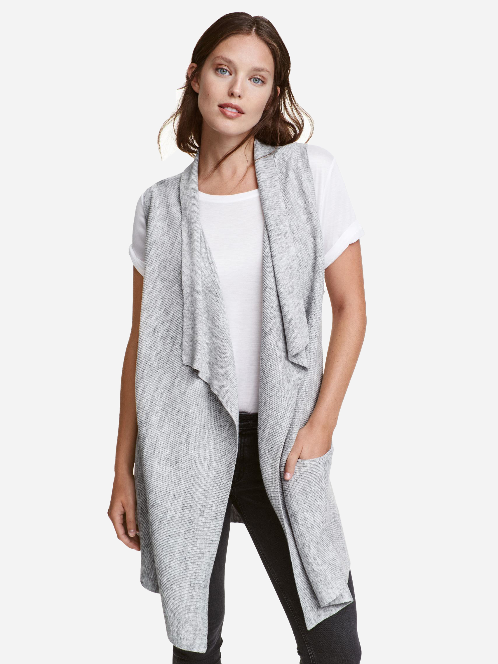 

Накидка H&M 8606074 / Серая, Накидка H&M 8606074 XS/S Серая