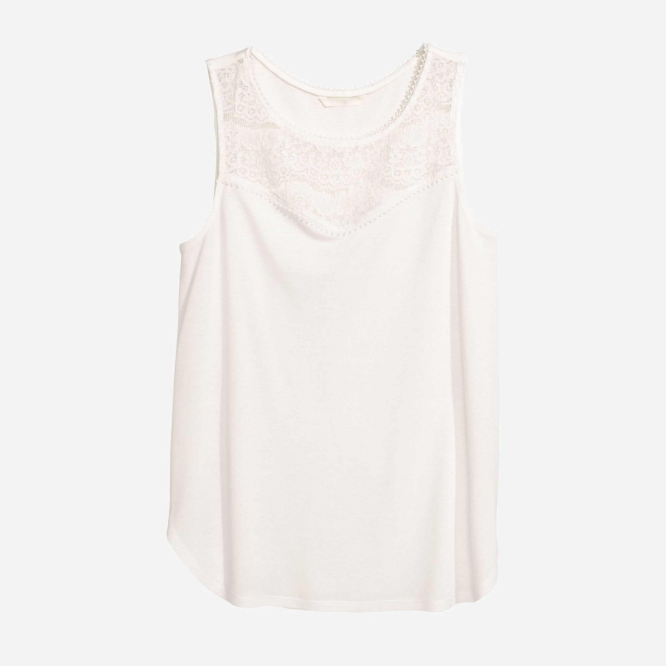 

Майка H&M 56515644 S Белая